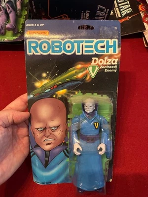 Figura de acción Matchbox Robotech Dolza Zentraedi 6" tarjeta de Estados Unidos 1985 de colección rara Foto 1 de 4