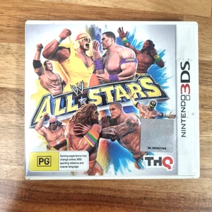 WWE All Stars Nintendo 3DS THQ Videojuego Estuche Manual CTR-005 AUS - Imagen 1 de 10