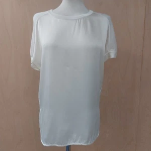 Ladies Vince Silk Top Contrast Sleeve - Size XS - Picture 1 of 8