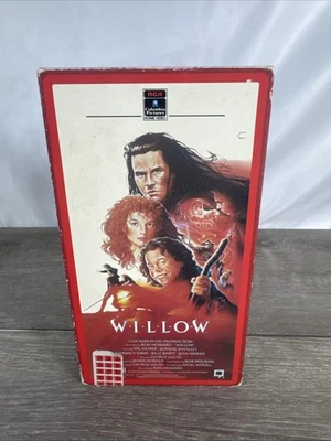Willow (VHS) Val Kilmer Warwick Davis Ron Howard~ 1988 - Image 1 of 4