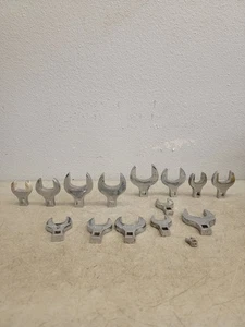 TEKTON 14 Piece JUMBO 1-1/16" - 2" Crowfoot Wrench Set -2585 - 1/2" Drive SAE - Picture 1 of 15