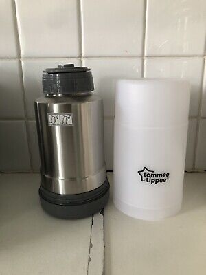 NEW UNUSED Tommee Tippee Thermos Water Bottle Travel Food Warmer • 3.99£