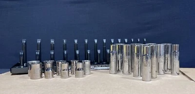 CRAFTSMAN Tools 21pc 1/2" Drive DEEP SAE 6 point socket set 1/2" - 1 1/8" - Image 1 of 4