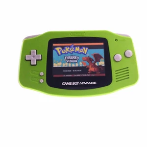 Apple Green Game Boy Advance w/ AGS-101 Brighter Backlight Screen Backlit - Picture 1 of 6
