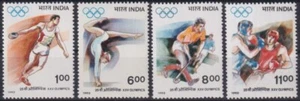 F-EX31285 INDIA MNH 1992 OLYMPIC GAMES BARCELONA ARTISTIC GIMNASTIC ATHLETISM - Picture 1 of 1