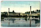 1909 Fox River Paper Mills Exterior Building Appleton Wisconsin Vintage Postcard