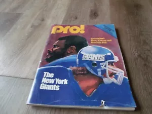 VINTAGE NOVEMBER 1979 PRO! OFFICIAL MAGAZINE FOR NATIONAL FOOTBALL LEAGUE NFL - Picture 1 of 6