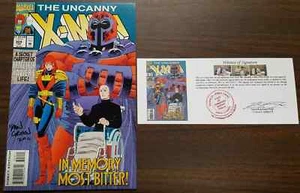 The Uncanny X-Men (1963) #309 SIGNED Dan Green w/ Notarized Witness of Signature - Picture 1 of 5