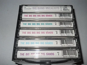 6Cassettes Box-The Big Bands:Glenn Miller,Tommy Dorsey(Just For The Record 1993) - Picture 1 of 12