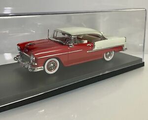 1/43 MATCHBOX COLLECTIBLES 1955 CHEVROLET BEL AIR HARDTOP MINT IN SHOWCASE