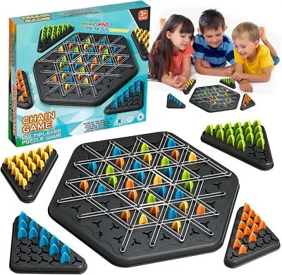 MARKENLOS Triggle Game lustige Spiel interaktive Steckspiel Klassische Desktop Brettspiele