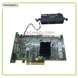 DX481 Dell PowerEdge 2900 2950 SCSI SAS RAID Controller Card W/ 1x Battery - Picture 1 of 2