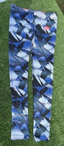 Nike Leggings Girls Large Youth Polka Dot Athletic Running Yoga Running EUC - Picture 1 of 7