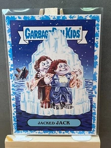 2019 Topps Garbage Pail Kids: We Hate the '90s Films Sticker Spit /99 #16a Blue - Picture 1 of 2