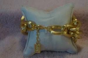 Karine Sultan vergoldetes Gliederarmband - Bild 1 von 3