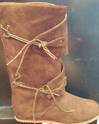 Women's Renaissance Boot - Brown or Black - Shoes Ladies - Image 1 of 3