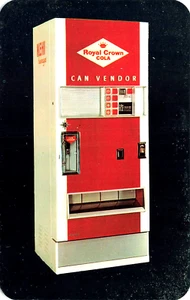 Hartford CT Royal Crown Cola Automat Postkarte - Bild 1 von 2