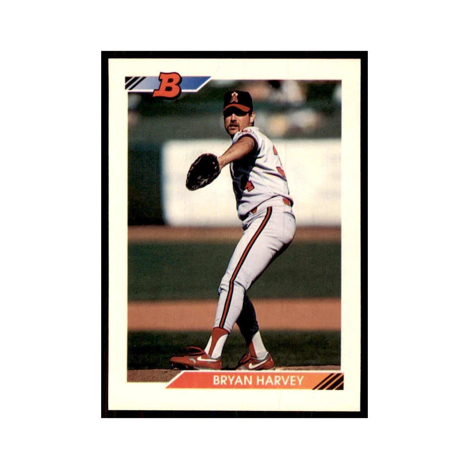 1992 Bowman Bryan Harvey Baseball Cards #172 - Image 1 of 3