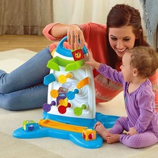 fisher price roller blocks play wall tesco