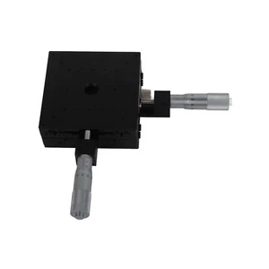 Manual XY Linear Stage,100mm Manual XY Sliding Table,Micrometer Trimming Plat... - Picture 1 of 7
