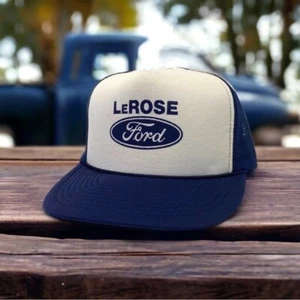 Vintage LeRose Foard West Virginia Foam Mesh Snapback Trucker Hat Cap Brand New - Picture 1 of 10