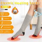 Electric Heated Socks with Rechargeable Battery Foot Warm Skiing Hunting Winter