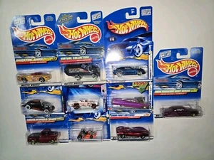 1999 Hot Wheels Treasure Hunt '59 Chevy Impala Limited Edition W/protect +9 Cars - Picture 1 of 1