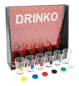 DRINKO Drinking Game - - Fun Social Shot Glass Party Game for Groups / - Picture 1 of 3