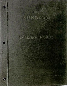 Sunbeam ~ RAPIER Serie 3-4 y ALPINE 1-4 ~ MANUAL DE REPARACIÓN DE SERVICIO DE TALLER ~ 1963 - Imagen 1 de 4