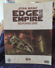 STAR WARS EDGE OF THE EMPIRE ROLEPLAYING GAME BOOK BETA SOFT COVER NICE COND