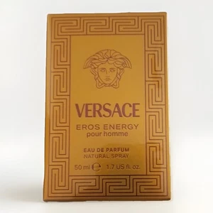 New VERSACE Eros Energy Pour Homme 50ml EDP Men's Fragrance Perfume - Sale - Picture 1 of 12