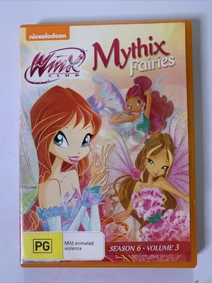 Winx Club : Mythix Fairies (DVD, 2014) Animation Region 4 - image 1 of 3