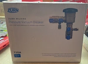 Zurn 34-720A Wilkins 3/4In. 150 PSI Pressure Vacuum Breaker Assembly - Picture 1 of 2