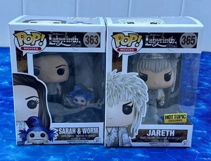 Funko Pop! Labyrinth - 363 Sarah and Worm - 365 Jareth (Exclusive) - Picture 1 of 7
