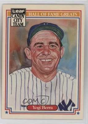 Leaf Candy City Team Yogi Berra 1987 #H2 Salón de la fama Foto 1 de 2