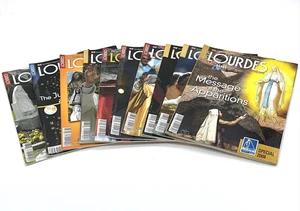 LOURDES MAGAZINE 10 MAGS 2008 JUBILEE 2009 YEAR OF BERNADETTE BENEDICT XVI - Picture 1 of 7