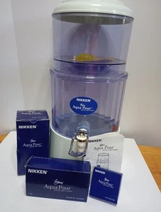 NIKKEN PIMAG AQUA PURE FILTRATION SYSTEM GRAVITY WATER SYSTEM Never Used - Picture 1 of 11