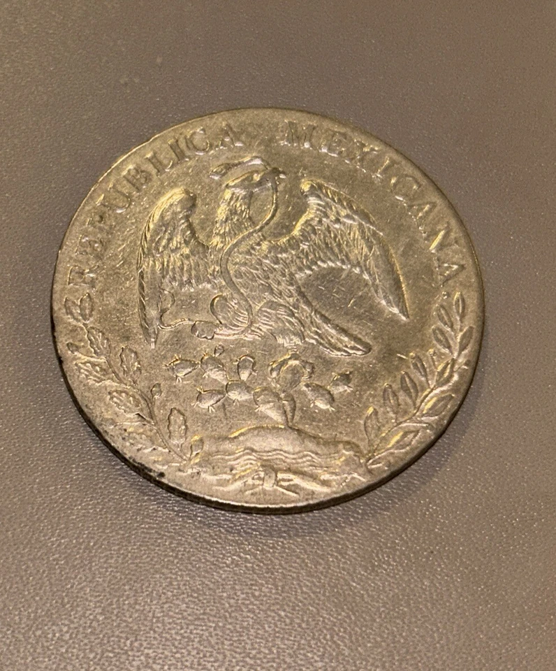 1889 Mo México Casa de Monedas 8 Real Hermosa GEMA Sin Circ. Corona plata 903 27gm Foto 1 de 4