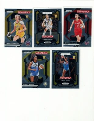 2024 Prizm WNBA Monopoly Base RC's, Vets & Inserts- You Pick - Complete Your Set - Image 1 of 3