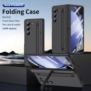 Funda protectora con bisagra plegable 6/5/4/3 para Samsung Z con lápiz óptico - Imagen 1 de 39