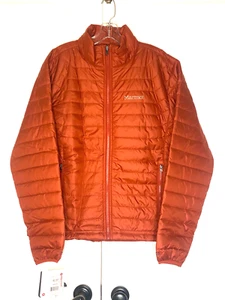 NWT MARMOT KHAKI (BURNT ORANGE) QUILTED MOUNTAIN WINTER JACKET SIZE M - Picture 1 of 6