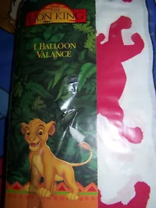 NEW Disney The Lion King Simba Balloon Valance 80 x 14" - Picture 1 of 2