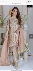 pakistani indian wedding party dress - Picture 1 of 12