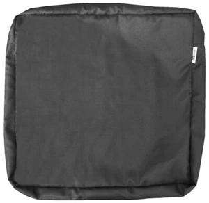 Water-resistant Outdoor Seat Chair Patio Cushion Pad Cover 23X23X5" Space Gray - Picture 1 of 10