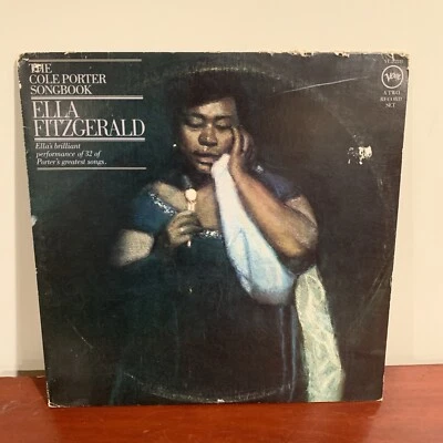 ELLA FITZGERALD "The Cole Porter Songbook" 1976 NM VERVE Double LP Foto 1 de 4