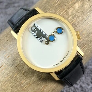 Akteo France Unisex J. Mareschal Optician Sunglass Eye Gauge Quartz Watch 7 1/4" - Picture 1 of 13