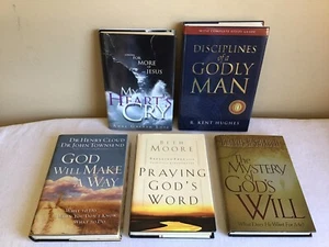 Mixed Lot Of 5 HCDJ Religious Spiritual Devotional Inspirational Novel Set - Picture 1 of 11