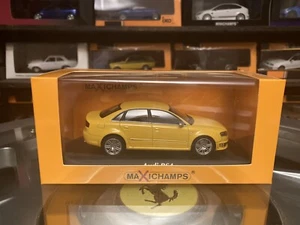 Maxichamps 2004 Audi RS4 B7 Yellow 1/43 MIB 940 014600 - Picture 1 of 1