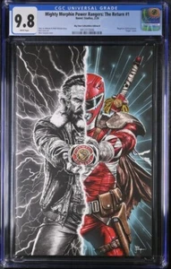Mighty Morphin Power Rangers The Return #1 Suayan Virgin Variant - cgc 9.8 - Picture 1 of 2