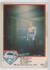 1978 Topps Superman The Movie On the Trail of Lex Luthor #47 ii7